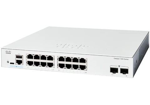Catalyst 1300 16-port GE, 2x1G SFP