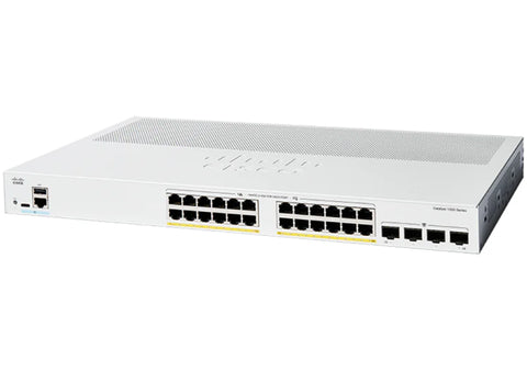 Catalyst 1300 24-port GE, PoE, 4x1G SFP