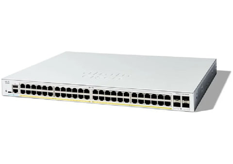 Catalyst 1300 48-port GE, Full PoE, 4x1G SFP