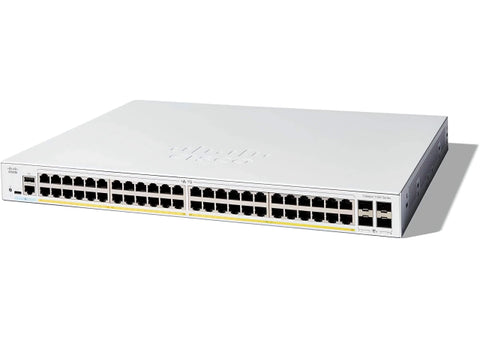 Catalyst 1300X 48-port GE, PoE, 4x10G SFP+