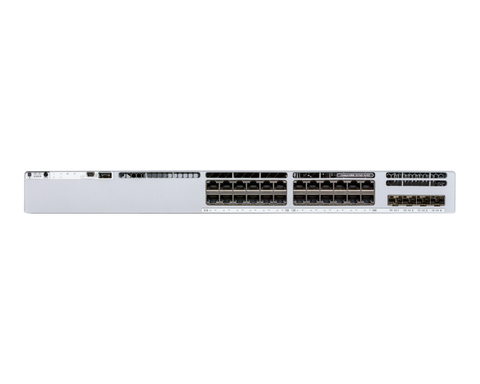 Meraki Catalyst 9300L 24-Port, 8mGig, 4x10G Uplink Switch