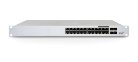 Meraki MS130 24-Port Gigabit PoE+ Switch + 4 X SFP